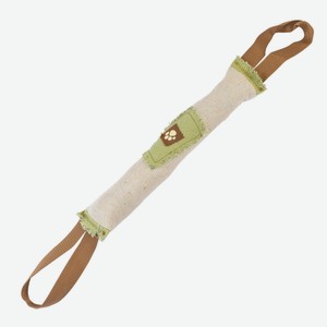 Тягалка-аппорт ОКЕЙ брезент  БОЛЬШАЯ СКАЛКА  35см с двумя ру