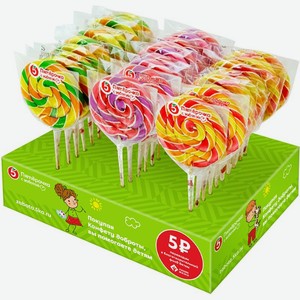 Карамель Конфета Доброты леденцовая на палочке в ассортименте 30г, 30 г