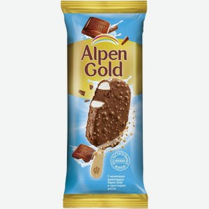 Мороженое Альпен Голд С Молочным Шоколадом И Хрустящим Рисом 58г