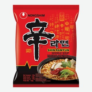 Лапша Б/п Нонгшим Шим Рамен 120г М/у