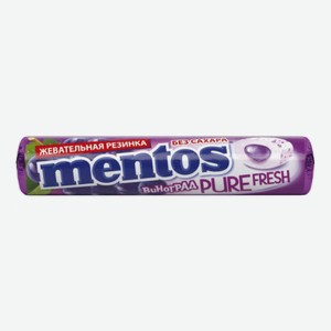Жевательная резинка Mentos Pure Fresh Виноград 15,5 г