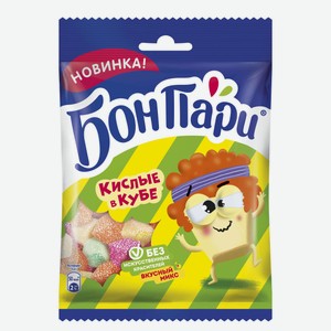 Суфле «Бон Пари» Кислые в Кубе с начинкой, 65 г