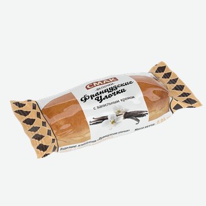 Бриошь СМАК Французские улочки с ванильным кремом, 40г