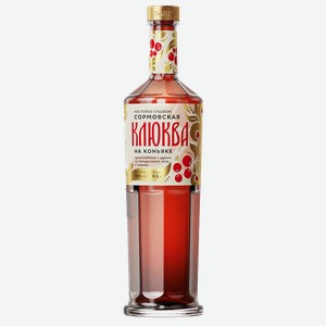 Настойка слад СОРМОВСКАЯ Клюква на коньяк 19% 0,5л(Сордис):6
