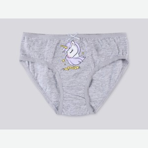 Трусы для девочки INWIN светло-серые LUK006, Китай