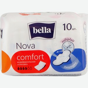 Прокладки BELLA Nova Comfort гигиен, Россия, 10 шт