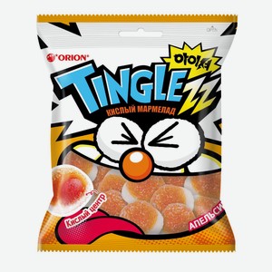 Жевательный мармелад ТИНГЛЗ со вкусом апельсина 75г