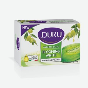 Мыло туалетное д/лица и тела Duru Natural Olive Blooming Whi