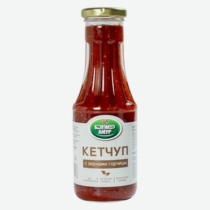 Кетчуп с зернами горчицы Балтимор Амур 335г ст/б