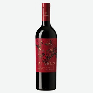Вино Diablo Dark Red красное полусухое Чили, 0,75 л