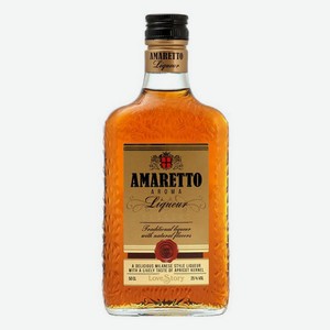 Ликер Love Story Amaretto Aroma Россия, 0,5 л