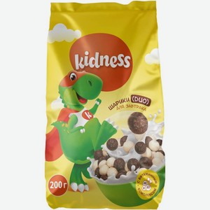 Шарики Kidness Duo со вкусом шоколада и сливок 200г, 200 г