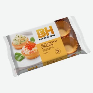 Тарталетки Baker House Оригинальные 180г, 180 г