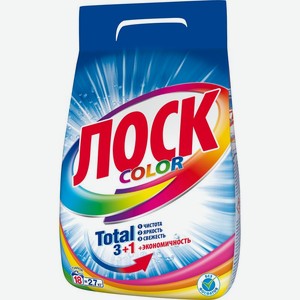 Порошок стиральный Лоск Color Total 2.7кг, 2.7 кг