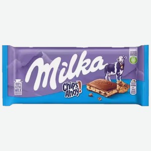 Шоколад Milka Chips Ahoy Chocolate молочный 100 г