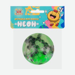 Игрушка мяч мялка  Неон , в ассортименте