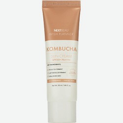 Солнцезащитный крем для лица с комбучей, пробиотиками и ниацинамидом SPF50+/PА++++ Wish Planner