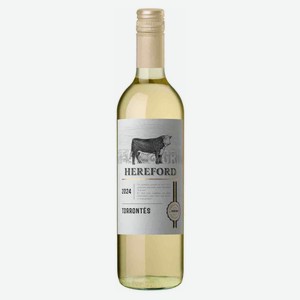 Вино Hereford Torrontes белое сухое Аргентина, 0,75 л