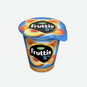Продукт йогуртный Fruttis Сливочное лакомство с персиком 5% 290 г