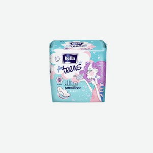 Прокладки гигиенические Bella for teens Ultra sensitive впитывающие 10 шт