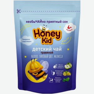 Чай травяной Honey Kid яблоко, липовый цвет и мелисса для детей с 4 мес. 85г, 85 г