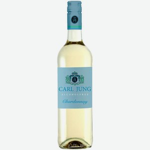 Вино Carl Jung Chardonnay белое безалкогольное 750мл, 750 мл
