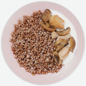 Фрикасе из курицы с гречневой кашей Пятерочка Кафе 250г, 250 г