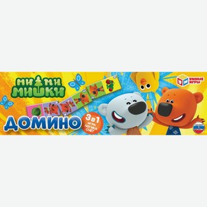 Игра Умные игры Домино настольная в ассортименте 1шт., 1 шт