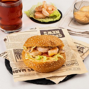 БургерыТМ У ПалычаПалычБургер Том Ям с креветками 150 г