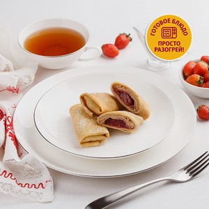 БлинчикиТМ У ПалычаБлинчики с клубникой 400 г