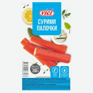 Палочки из Сурими охлажденные VICI Любо есть, 200 г