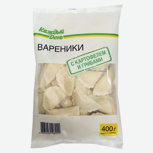 Вареники «Каждый день» картофель грибы, 400 г