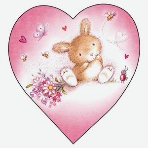 Открытка «Арт & Дизайн» Валентинка, 6х6 см