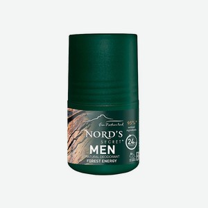 NORD S SECRET Дезодорант натуральный для мужчин Энергия леса Natural Deodorant Forest Energy, 50 мл