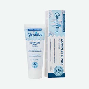 NORDICS зубная паста Complete PRO Icy Mint, 75 мл
