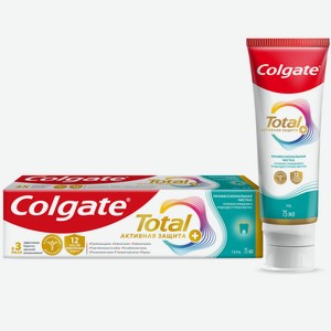 Зубная паста Colgate Тотал 12 Профессиональная Чистка 75мл г