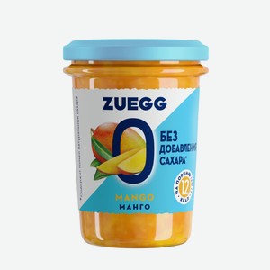 Конфитюр Zuegg Zero Манго б/сах, 220г