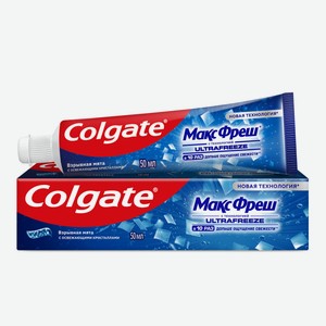 Зубная паста Colgate Макс Фреш Взрывная Мята освежающая 50мл