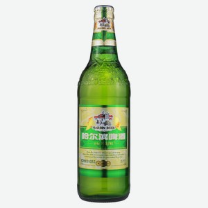 Пиво светлое Harbin фильтрованное 3,6% Китай, 0,61 л