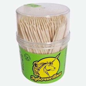 Зубочистки «Единорог» береза, 350 шт