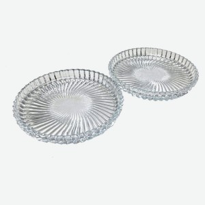 Блюдце Kaveh Santa стеклянное Иран, d 13 см х 2 шт