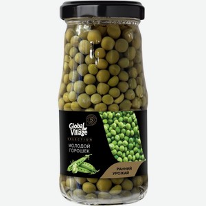 Горошек зеленый Global Village Selection Ранний урожай 520 г