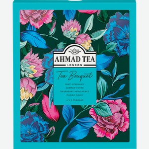 Чай AHMAD TEA Чайный букет Ассорти чайное, 4 вкуса, 20пак