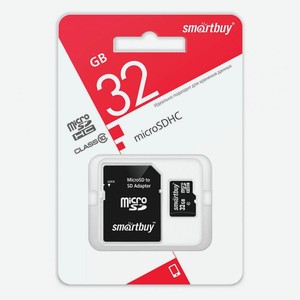 Карта памяти SmartBuy microsdhc 32 ГБ