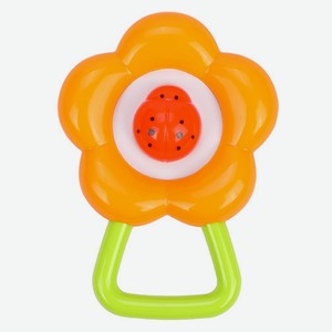 Игрушка-погремушка «Жирафики» Цветочек с рождения, 1 шт