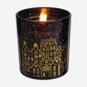 Свеча в стакане с подсветкой ИМП