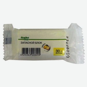 Туалетный блок подвесной «Каждый день» Лимон запасной блок, 30 г