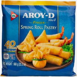 Тесто Aroy-D для спринг-роллов, 660г