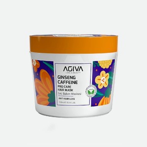 AGIVA BEAUTY Маска для волос Caffeine Ginseng Pro Care, 300 мл