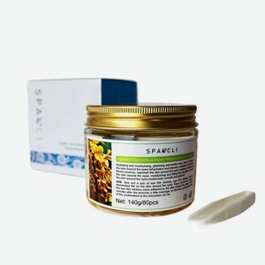 SPARCLI Патчи для глаз тканевые с цветком Османтуса, 140 шт